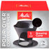 Pour Over Coffee Brewing Cone - Black
